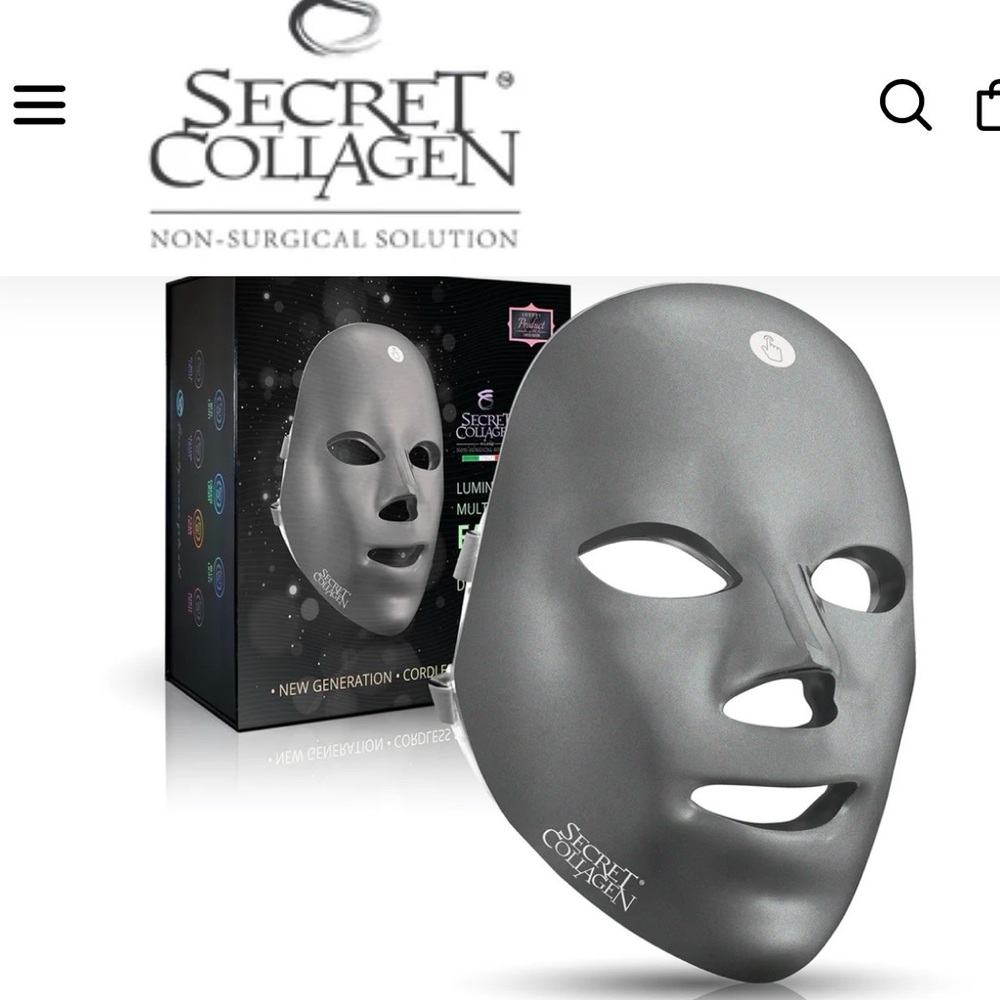 Secret Collagen Gray Face Mask